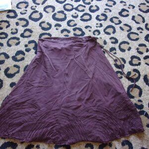XS BROWN MAX STUDIO SKIRT